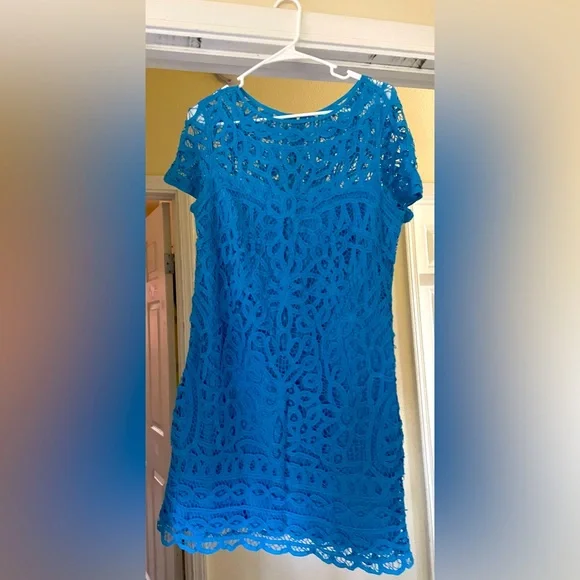 white lace off the shoulder mini dress Verona Lace Mini Dress main image 0